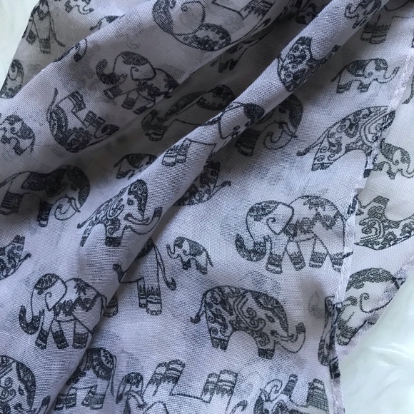 Elephant Infinity Scarf - Picture 2 of 2